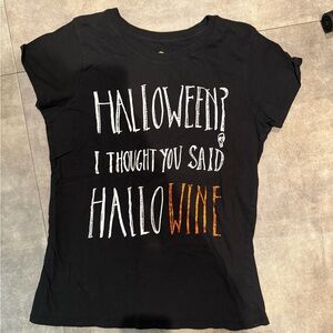 Black Halloween Graphic Tee